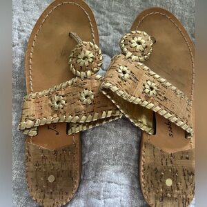 Jack Rogers cork sandals sz 4 / 6